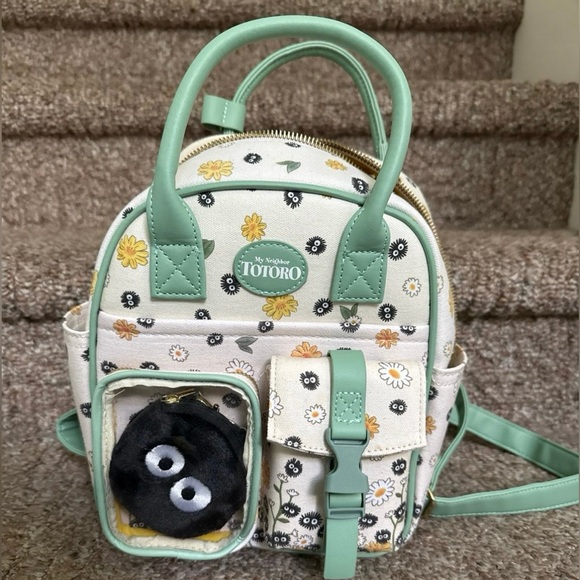 my neighbor totoro studio ghibli soot sprite mini backpack - Picture 1 of 12